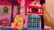 Chambre pour enfants maison de poupées n / A jouets bébé jouet poupée château rose chibi