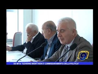De Mita:"Governo Monti è commissariamento della politica"