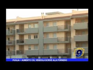 Puglia | Aumento CIG, Ventola scrive alla Fornero