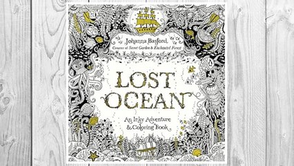 Download PDF Lost Ocean: An Inky Adventure and Coloring Book for Adults FREE