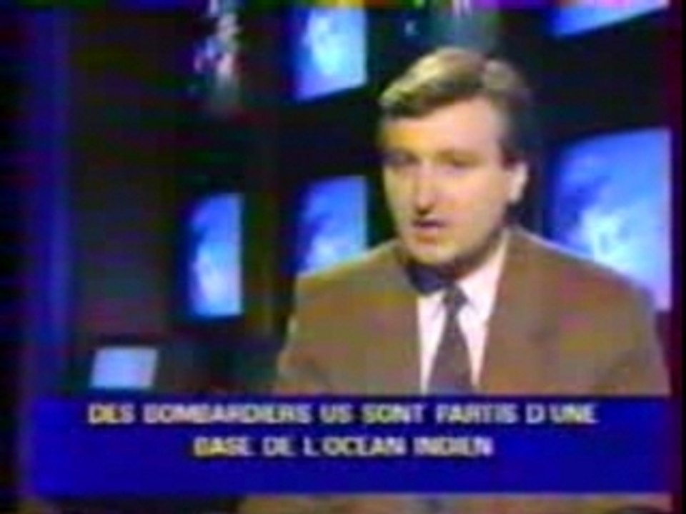 "Continentales" du 16-01-91: Guerre du Golfe -1-