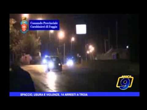 Spaccio, usura e violenze, 14 arresti a Troia