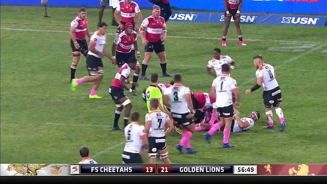 Cheetahs v Lions - 2nd Half - Currie Cup 2017
