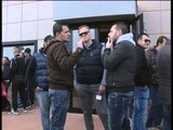TGSRVnov19 Taranto, protestano i lavoratori della Container Terminal