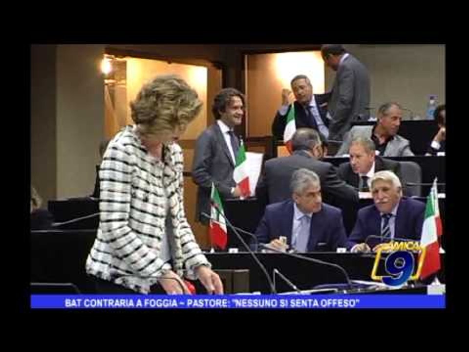 BAT contraria a Foggia | Pastore: "Nessuno si senta offeso"