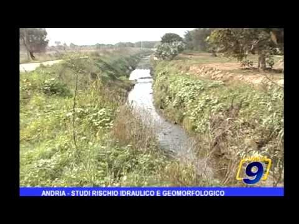 Andria | Studi rischio idraulico e geomorfoligico