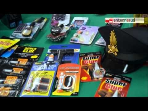 20.12.13 Filiera del falso scoperta dalla Gdf di Taranto, sequestrati 3 milioni di articoli falsi