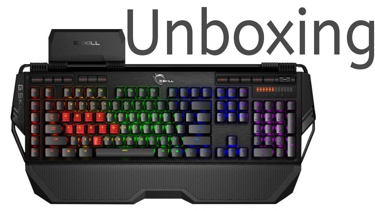 Unboxing: G.SKILL Ripjaws KM780 RGB [DE | 4K]