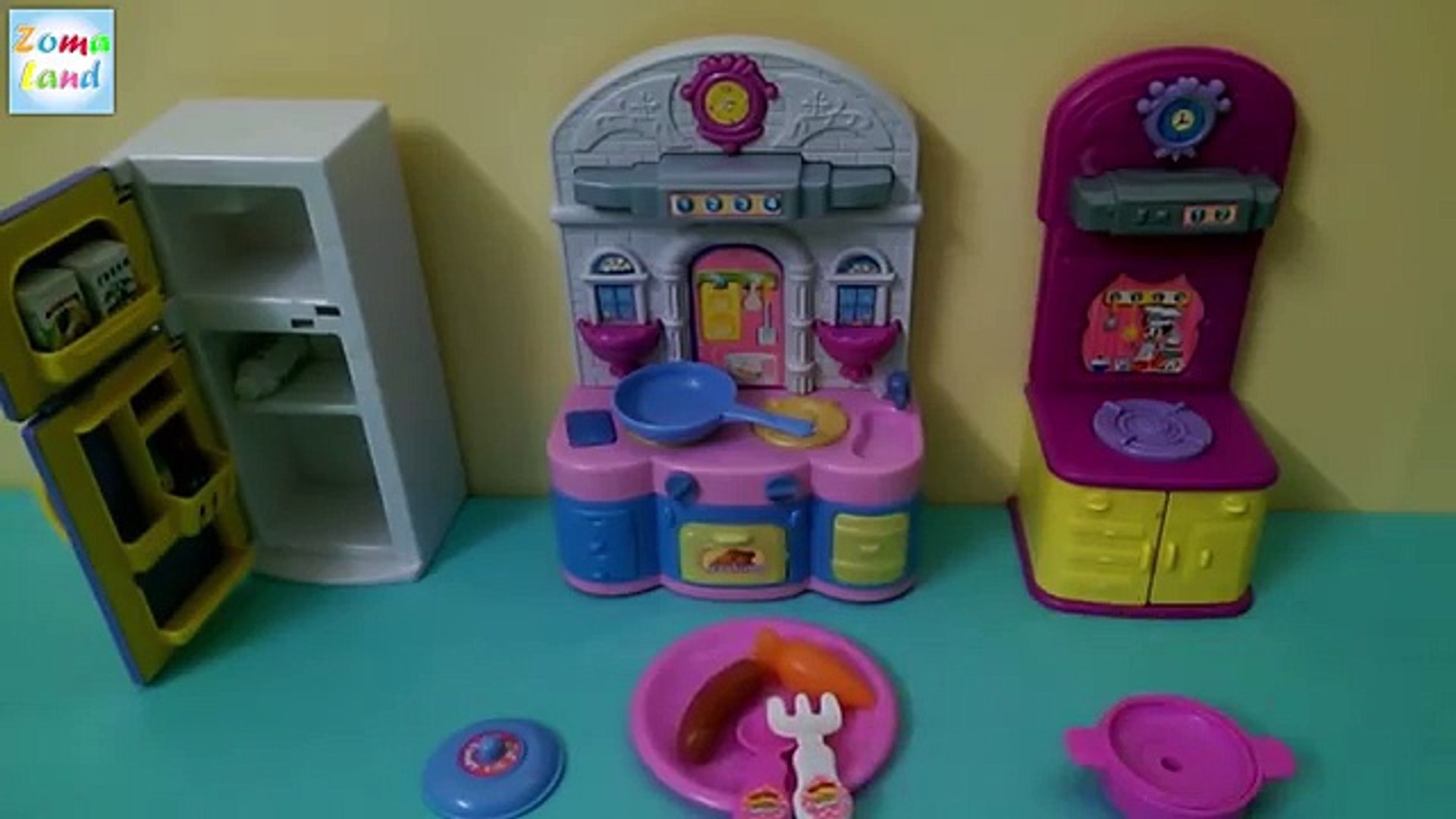 العاب اطفال طبخ و لعبة مطبخ فروزن حقيقي من اجمل ألعاب بنات جديدة -  Dailymotion Video