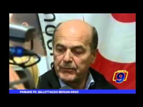 Primarie PD, ballottaggio Bersani-Renzi
