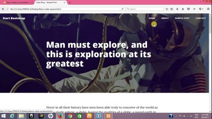 HTML to wordpress theme customization in Hindi/Urdu [Part 1]