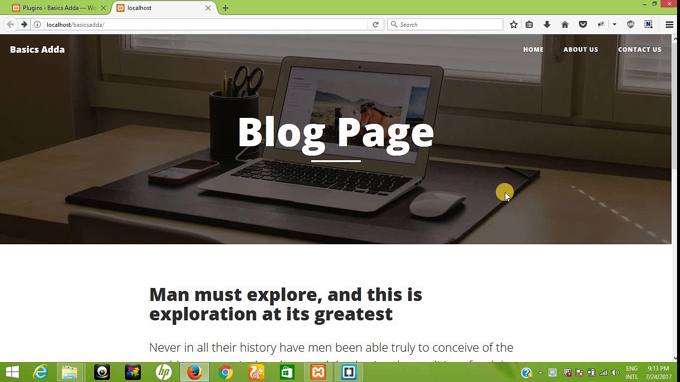 HTML to wordpress theme customization