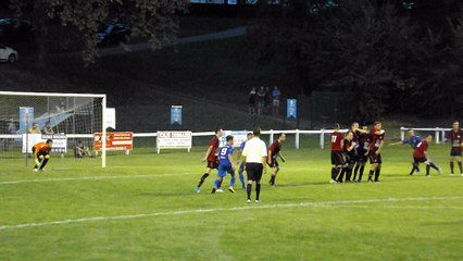 Coup-Franc de Adrian DUBUT lors de match de coupe de France contre Brantome qui permet à La Thibérienne d'égaliser 1-1 juste avant la pause.Victoire de La Thibérienne 3-1.
