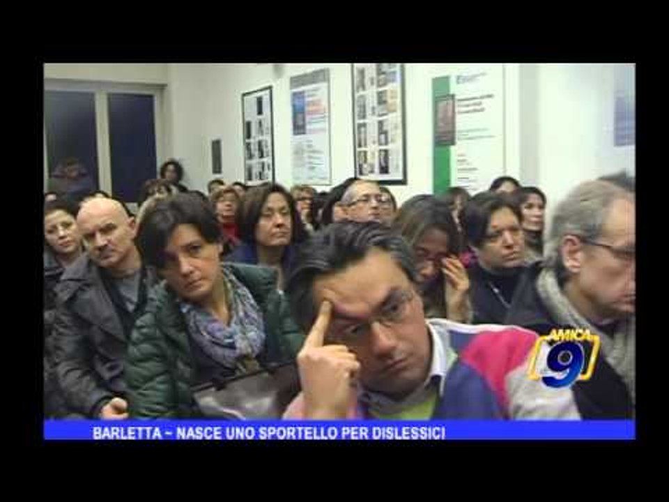 Barletta | Nasce uno sportello per dislessici