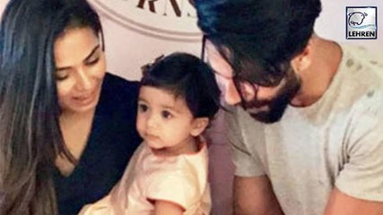 Download Video: Shahid Kapoors Daughter Misha CUTS Her First Birthday Cake