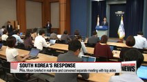President Moon orders show of force against latest North Korean provocation