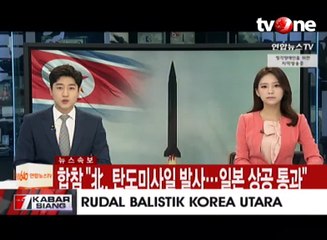 Download Video: Rudal Balistik Korea Utara Masuki Wilayah Jepang