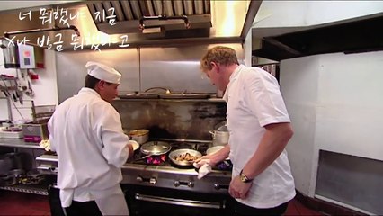 [한글자막] 고든램지 보는데서 미트볼태운셰프(Kitchen Nightmares)