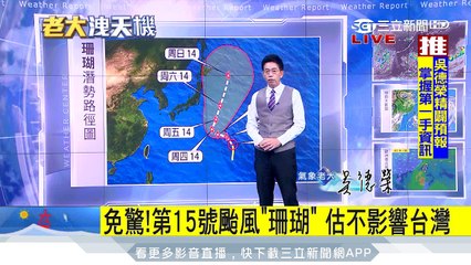 海洋氣團控制！各地晴朗炎熱　午後防雷陣雨｜三立準氣象｜20170829｜三立新聞台
