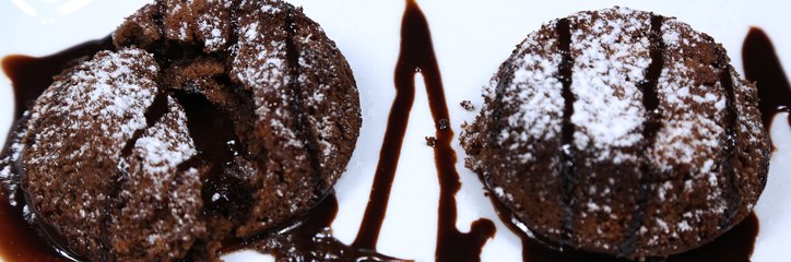 من أشهى الوصفات بالفيديو، لافا كيك بالشوكولاته