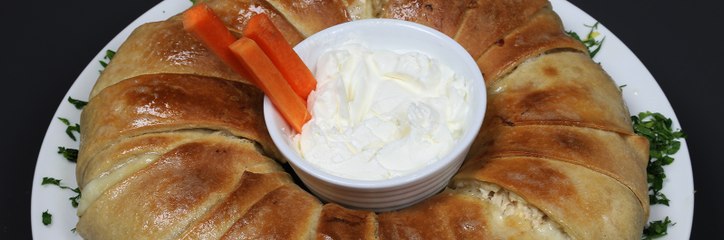 حلقة الدجاج والجبنة بالفيديو