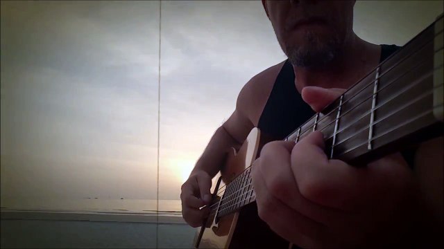 And I Love Her... Beatles (cover) - Theo Klaase - Atlantic Beach 10th st.