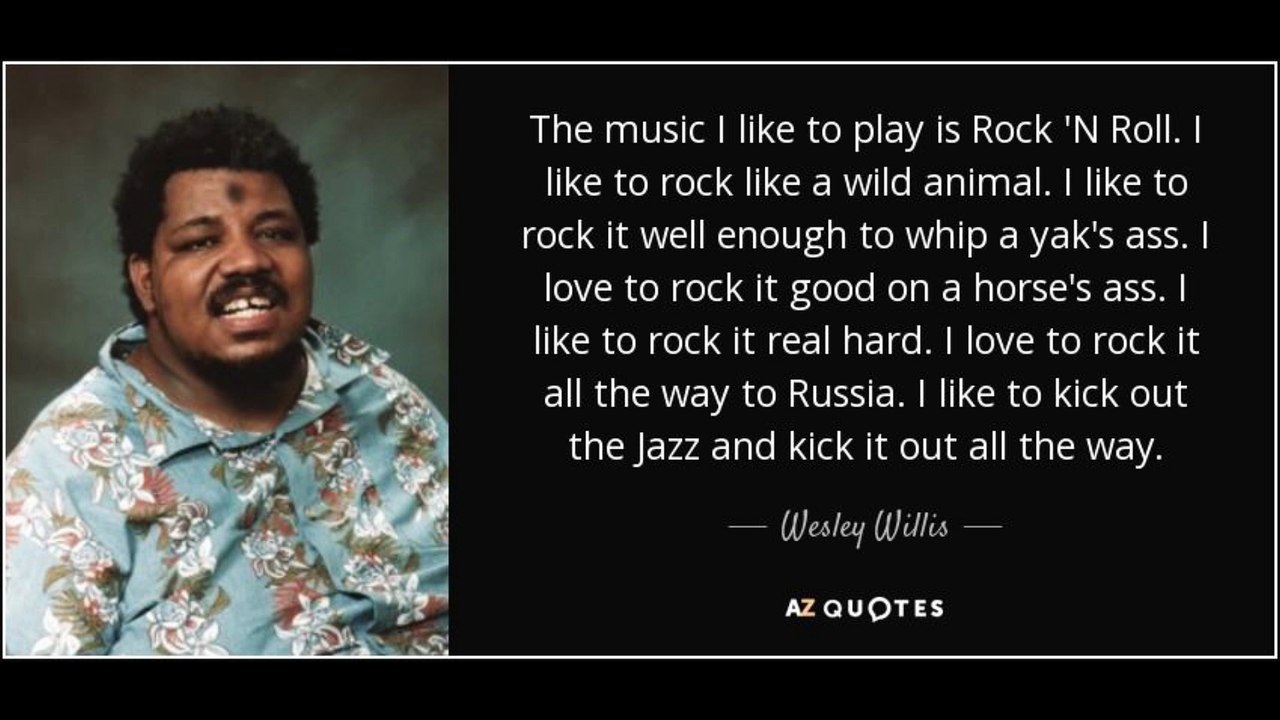 Wesley Willis - Fuck You