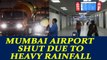 Mumbai Rain : Airport shut down due to low visibility, local train services halted | Oneindia News