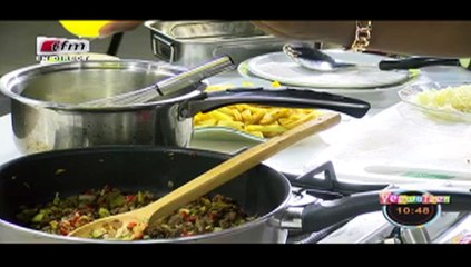 RUBRIQUE CUISINE avec ALPHIE dans Yeewu Leen du 29 Août 2017