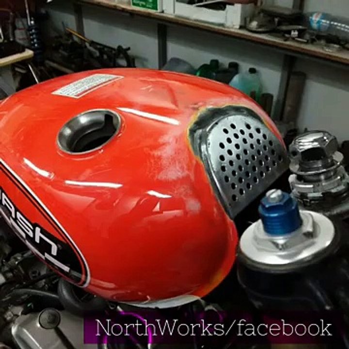 Café Racer Honda Hornet 600 Mazzabric by Betti Moto