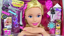 Et couleur ondulation de luxe cheveux tête beauté maquillage ongle coiffant avec Extensions barbie p