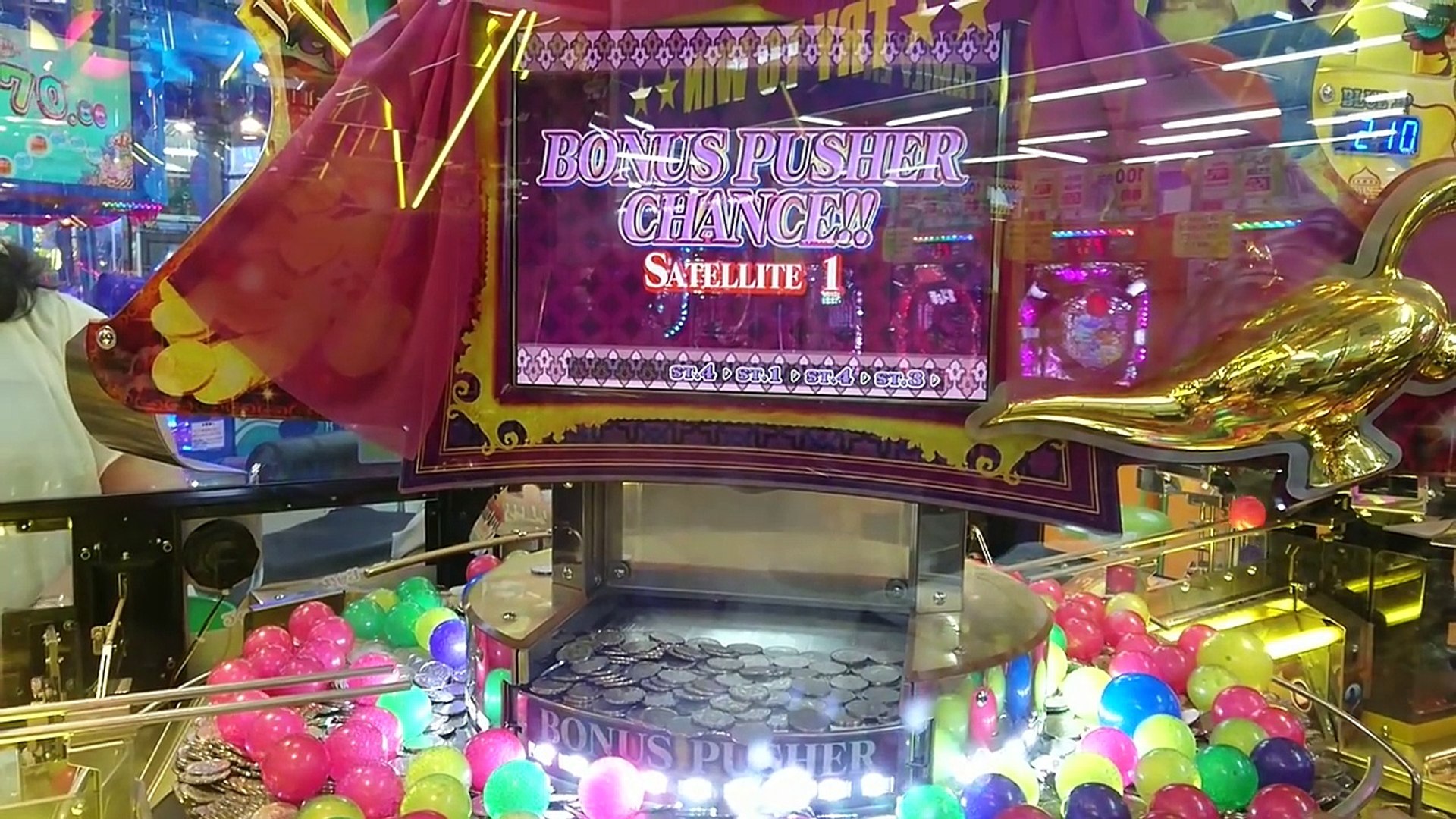 メダルゲーム Part2 アラビアンジュエルに3000枚バカ入れしたら想像以上に凄かった Video Dailymotion