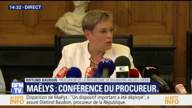 Disparition de Maëlys: La piste criminelle n'est plus écartée , dit la procureur