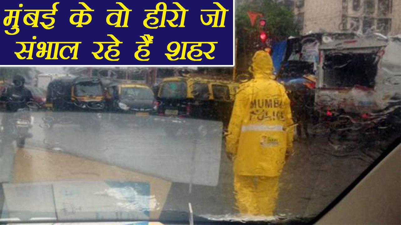 Mumbai Rain : Sachin Tendulkar ने किया Mumbai Police को सलाम | वनइंडिया हिंदी