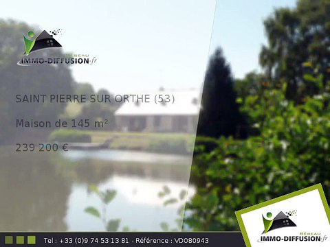 Maison A vendre Saint pierre sur orthe 145m2 - 239 200 Euros