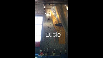 Stage escalade Andrea & Lucie août 2017