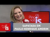 Sapatada da Joice Hasselmann vai para Paulo Henrique Amorim