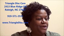 Herniated Disc | Sciatica | Leg Pain | Review Triangle Disc Care