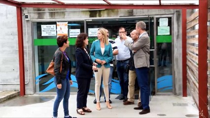 Visita Alfonso Rueda a Santa Comba
