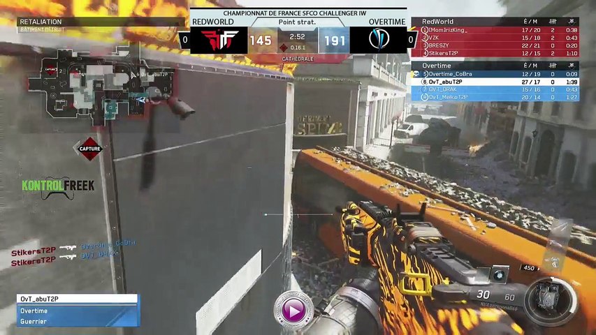 Redworld Synes Vs Overtime - SFCO Challenger IW ( Finale LB )
