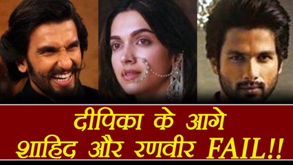 Deepika Padukone PAID MORE than Ranveer Singh and Shahid Kapoor for Padmavati | FilmiBeat