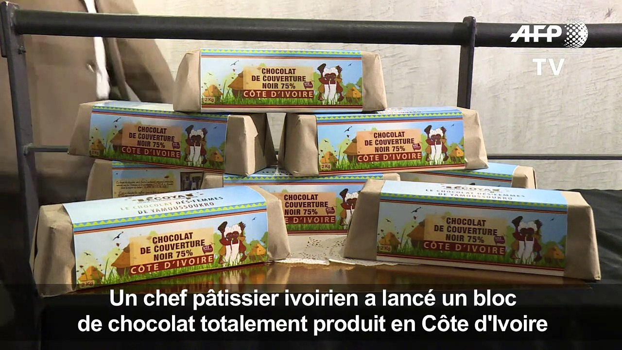Un chef lance le premier bloc de chocolat made in Côte d'Ivoire