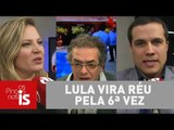 Os Pingos nos Is: Moro aceita denúncia e Lula vira réu pela 6ª vez