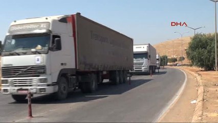 Hatay BM'den Suriye'ye 22 Tır Yardım