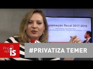 Joice Hasselmann: #Privatiza Temer