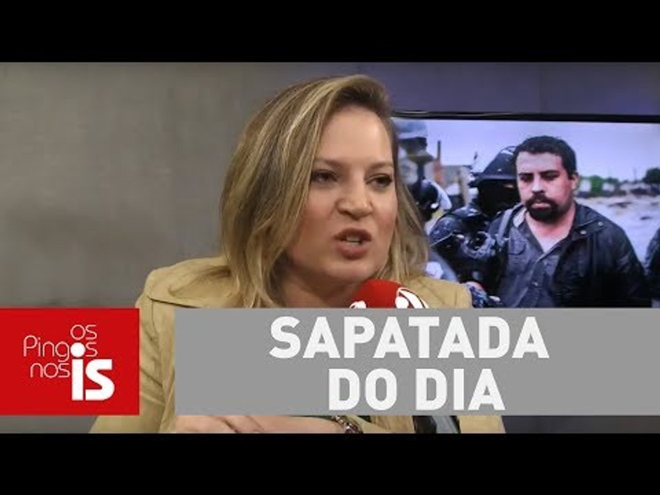 Sapatada: o incendiário Guilherme Boulos
