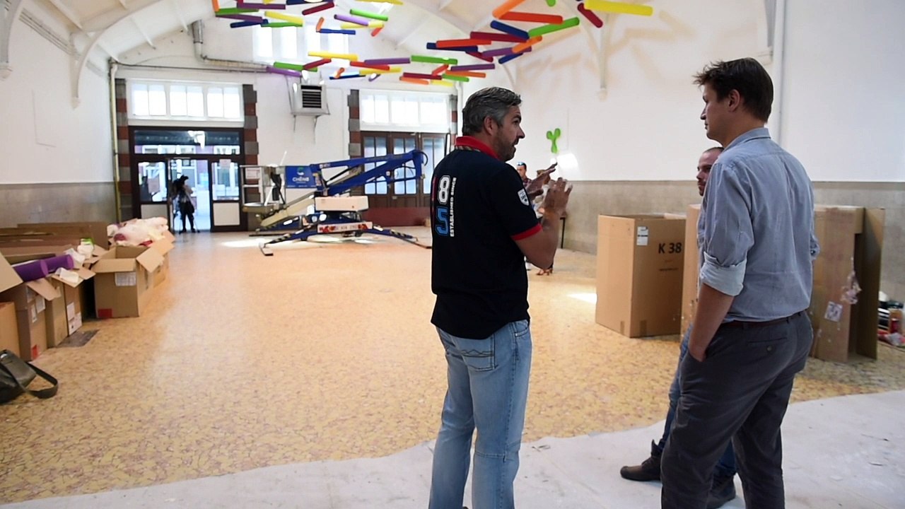 Liège : Isolation acoustique originale à l'école du jardin Botanique