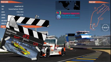Tour de piste à Bugatti  en Gp3 sur Rfactor 2