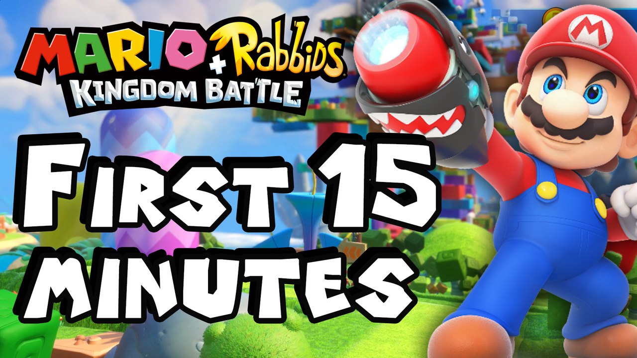 First 15 minutes of Mario + Rabbids Kingdom Battle Gameplay [Commentary free]