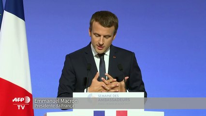 Macron diz que Venezuela vive uma ditadura